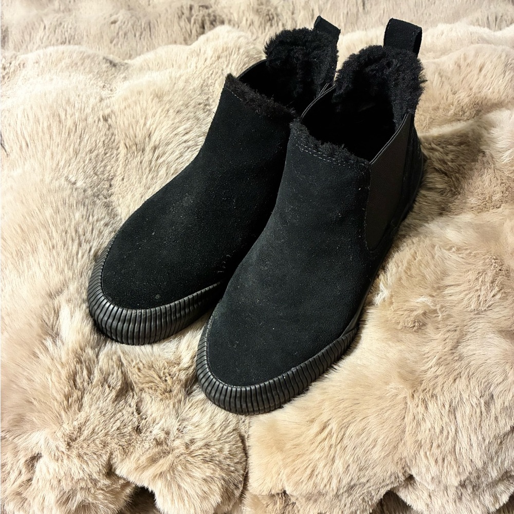 Timberland Black Suede Boots